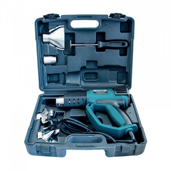 XTline XT106230 horkovzdušná opalovací pistole s displejem a příslušenstvím 2000W Obrázek