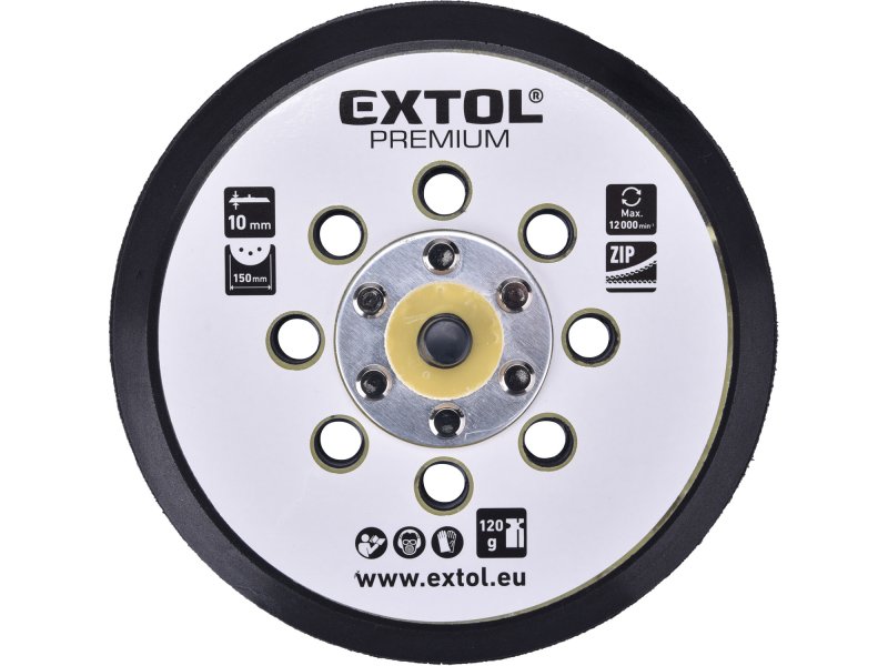 EXTOL PREMIUM nosič kotoučů, suchý zip, O150mm 8865038A Obrázek