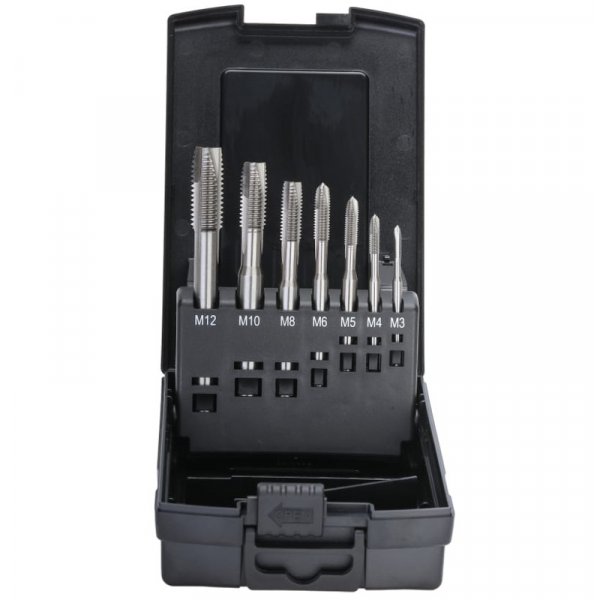 RUKO A245057ETX Terrax sada strojních závitníků M3-M12 s lamačem (223043) HSSCo 7ks Obrázek
