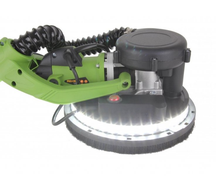 PROCRAFT EX1050 bruska na sádrokarton 225mm 750W s násadou a vysavačem Obrázek