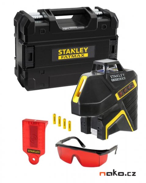 STANLEY FatMax čárový laser s 360° a olovnicí