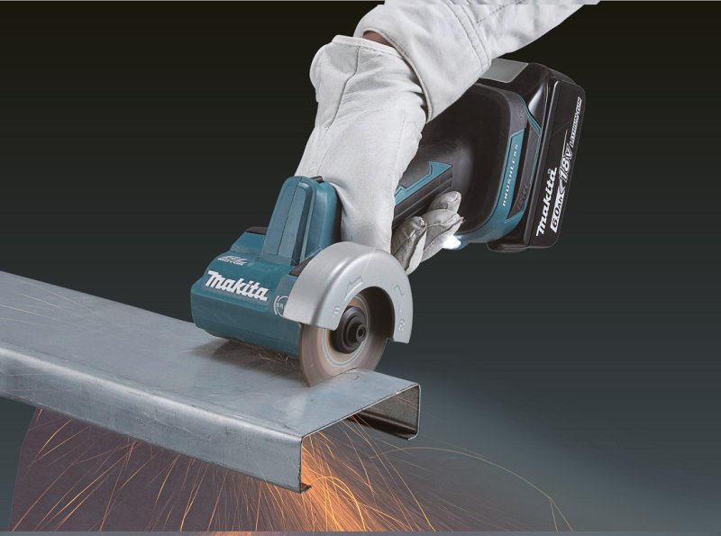 MAKITA DMC300Z aku úhlová bruska 76 mm LiIon LXT 18V, bez aku Obrázek