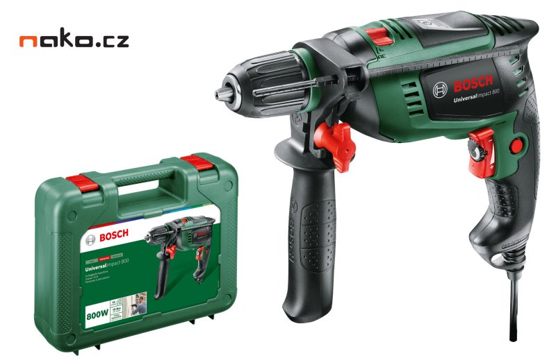 BOSCH UniversalImpact 800 vrtačka s příklepem Obrázek