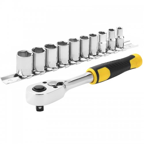 STANLEY STMT82671-0 sada 12hranných hlavic s 1/2" ráčnou 13-24mm