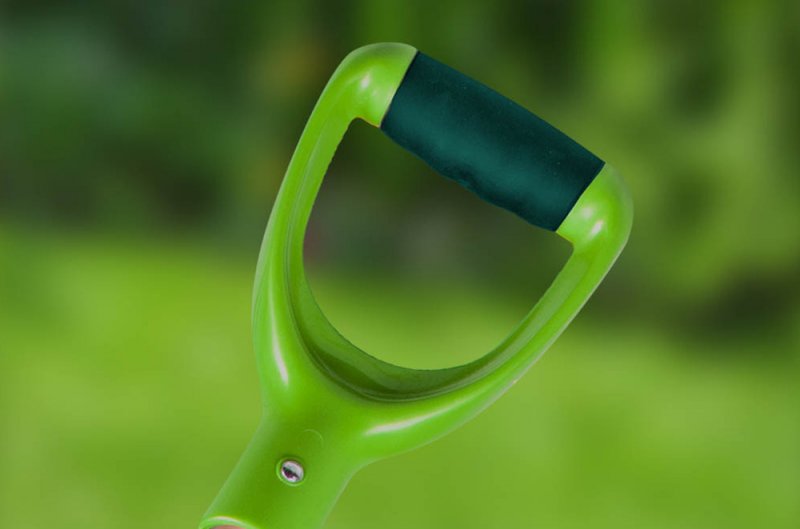 VERTO 15G001 rýč T-Rex špičatý, dřevěná násada, rukojeť Obrázek