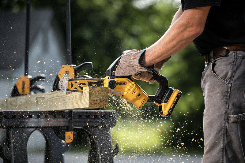 DeWALT DCMPS520P1 18V (1x5Ah) aku prořezávací pila Obrázek