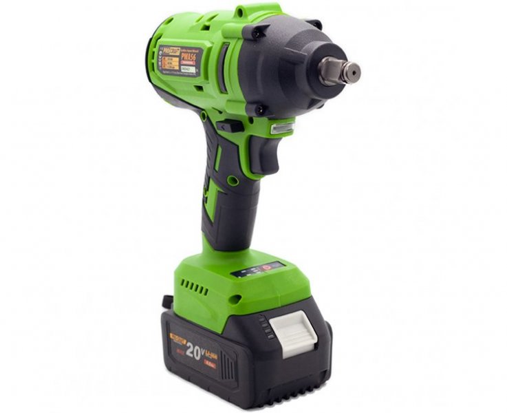 PROCRAFT PWA56 aku rázový utahovák bezuhlíkový 1/2" 560Nm LiIon 20V, bez aku Obrázek
