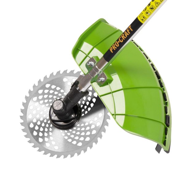 PROCRAFT ATA-40C/20SH/CH/FACE-GUARD aku křovinořez LiIon 20V 2x 4Ah + příslušenství Obrázek