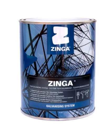 ZINGA antikorozní nátěr na kov 0,5kg Obrázek
