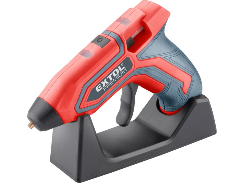 EXTOL PREMIUM 8891500 tavná AKU lepící pistole, 4V LiIon, 1,5Ah Obrázek