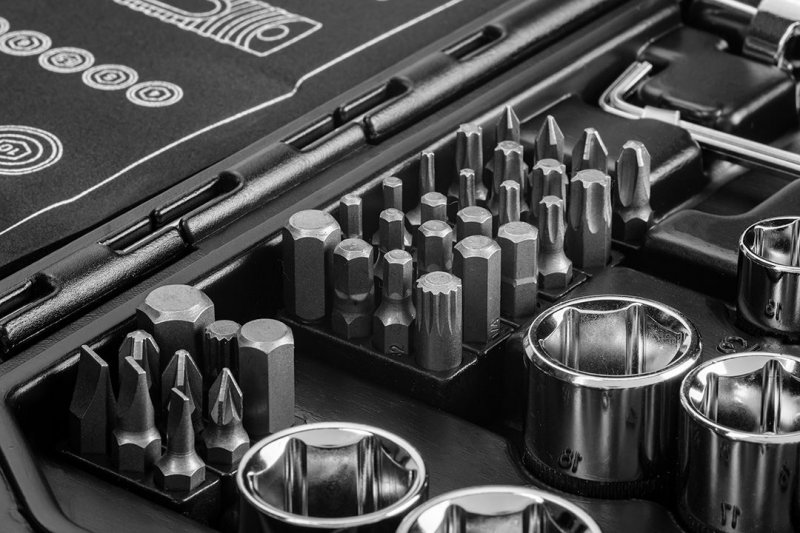 NEO TOOLS gola sada 1/4"+1/2" 73 dílů 08-673 Obrázek