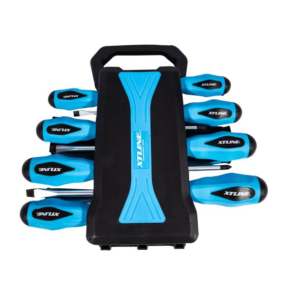 XTline XT078 sada šroubováků, mikro šroubováků, bitů a hlavic 44 dílů Obrázek