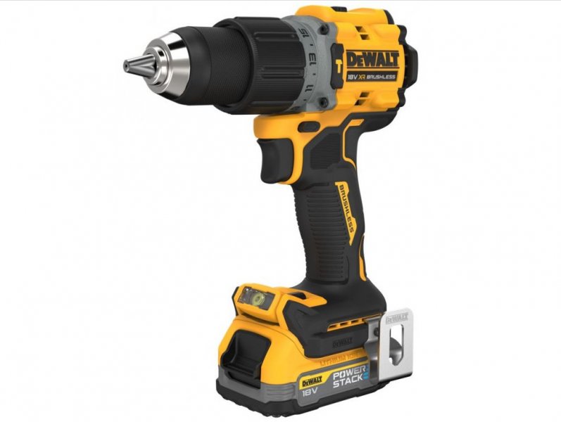 DeWALT DCD805E2T (2x1,7Ah PowerStack) aku příklepová vrtačka - 90 Nm Obrázek