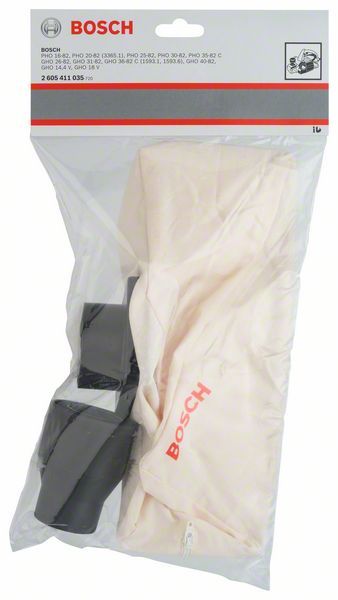 BOSCH textilní sáček na prach s oválným adaptérem typu 2 2605411035