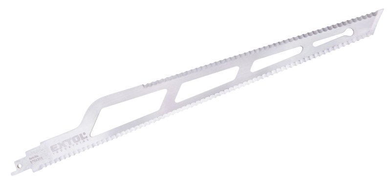 EXTOL INDUSTRIAL 8706310 plátek do ocasky na izolace oboustranný 400x45x1,5mm nerez