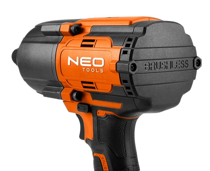 NEO TOOLS 04-618 aku rázový utahovák Energy+ 1/2" 1100Nm 18V LiIon bezuhlíkový bez aku Obrázek