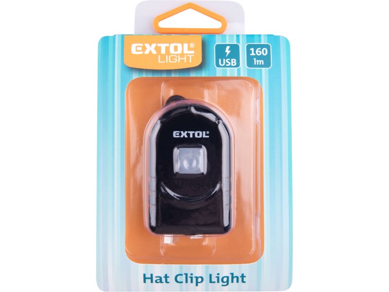EXTOL LIGHT 43182 LED svítilna na čepici kšiltovku