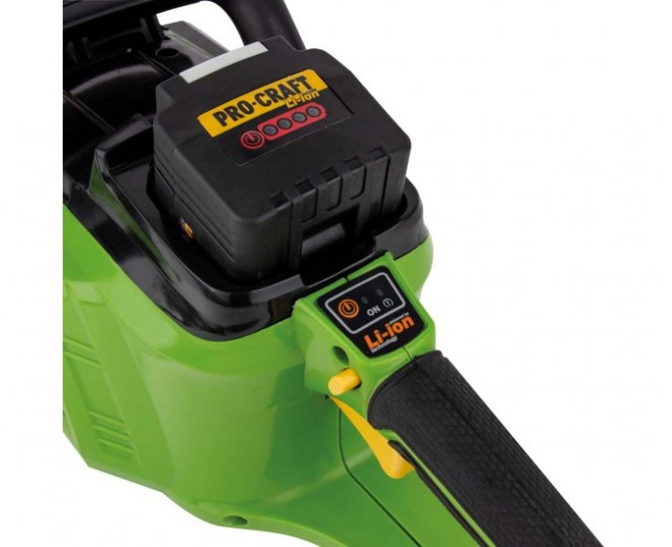 PROCRAFT PKA40Li bezuhlíková aku řetězová pila 35cm LiIon 40V 4Ah Obrázek