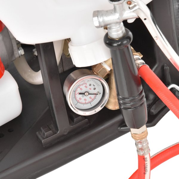 HECHT 433 zahradní zádový benzínový postřikovač 15 l Obrázek