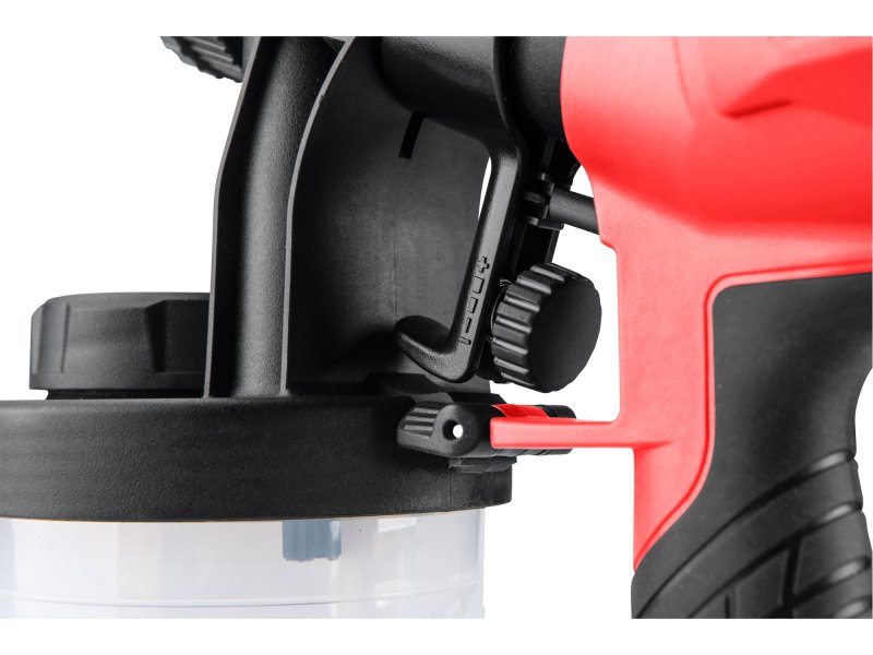 EXTOL PREMIUM 8891862 aku stříkací pistole HVLP SHARE20V, LiIon, 2Ah Obrázek