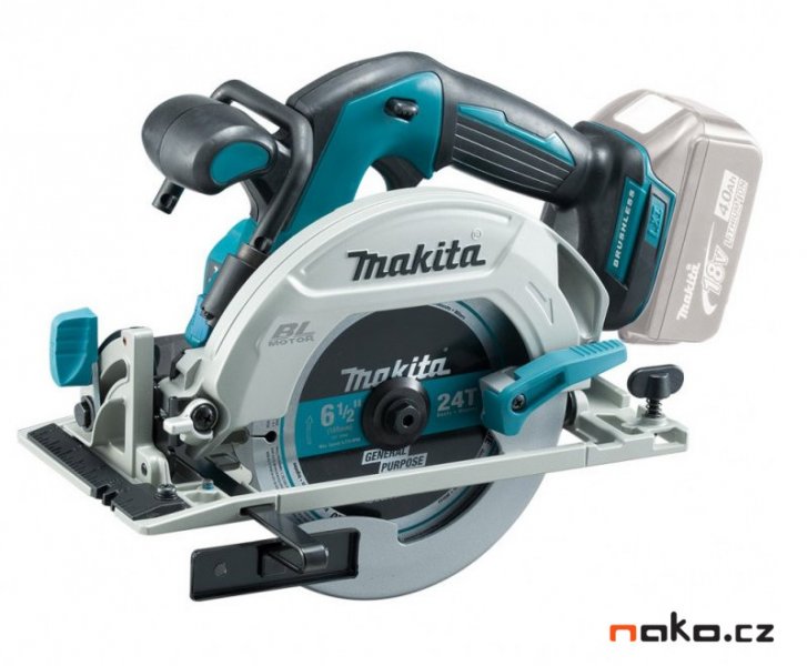 MAKITA DHS680Z aku bezuhlíková okružní pila Li-ion LXT 18V bez AKU