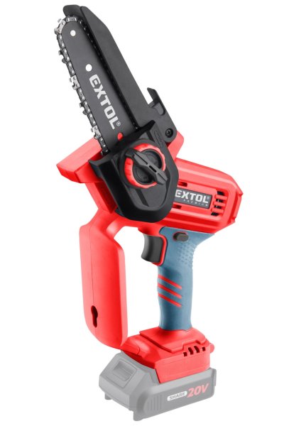 EXTOL PREMIUM 8891923 jednoruční aku řetězová pila 12cm SHARE 20V bez aku Obrázek