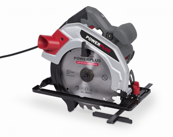 POWERPLUS POWESET4 kotoučová pila 185mm, 1200W, kufr + 4x kotouč Obrázek