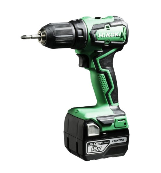 HiKOKI DS18DDWPZ bezuhlíková aku vrtačka 18V 2x 5Ah LiIon, Hitbox Obrázek
