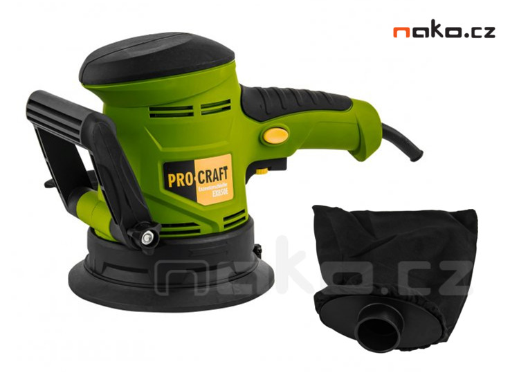 PROCRAFT EX850E excentrická bruska 125mm 450W s regulací Obrázek
