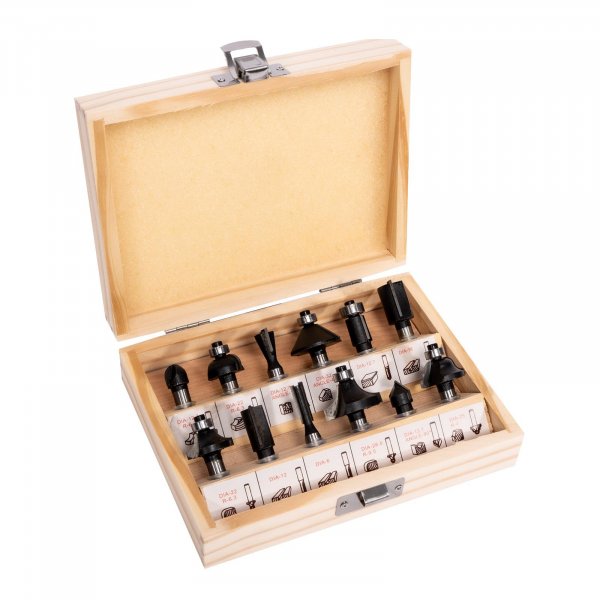 PROMA FRB-12 sada tvarových fréz do dřeva Obrázek