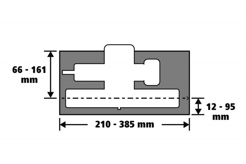 WOLFCRAFT FKS145 vodící lišta 6913000 Obrázek