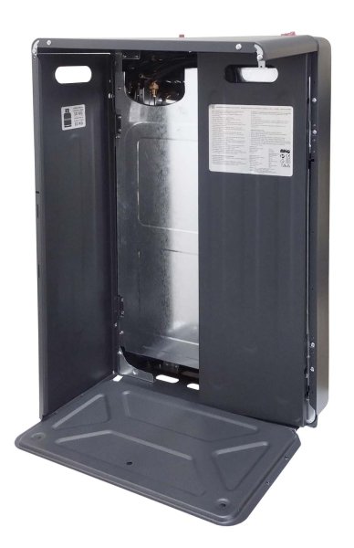 MAGG 110156 kombinovaná plynová 4,2kW a elektrická kamna 1,2kW Obrázek