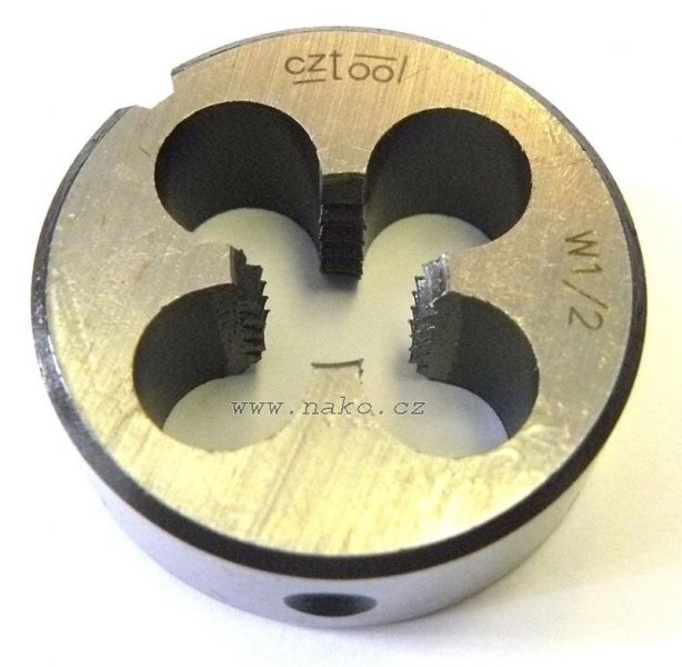 Závitová kruhová čelist 223211 W1/2" /211 120,NO, Whitworthuv závit BSW