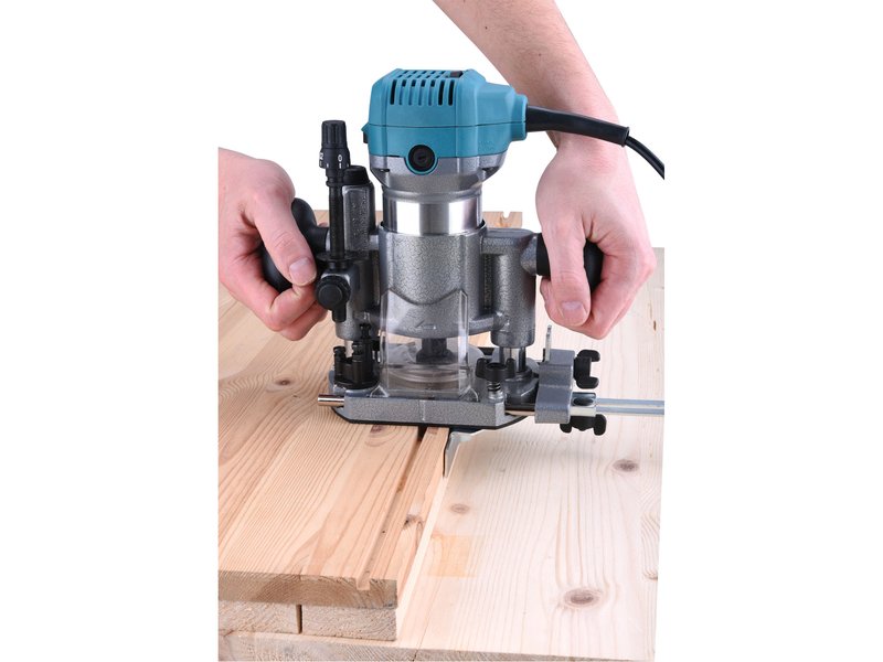 EXTOL INDUSTRIAL 8793302 multifunkční vrchní a ohraňovací frézka Obrázek