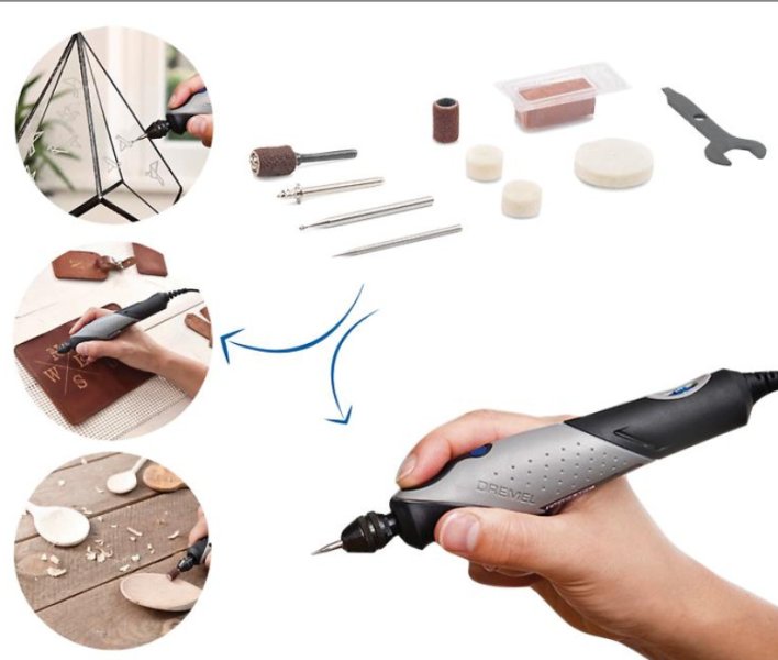 DREMEL Stylo+ 2050 přímá gravírovací bruska s příslušenstvím F0132050JM Obrázek