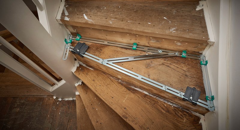 Wolfcraft schodišťová šablona Obrázek