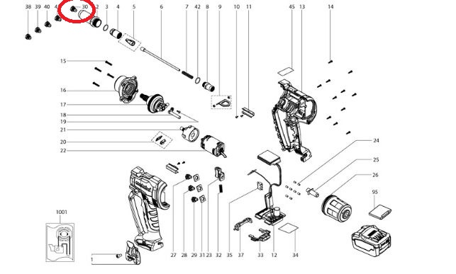 METABO 341212740 držák náustku 4,8 mm pro NP 18 LTX BL 5