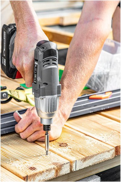 GRAPHITE ENERGY+ 58G012 aku rázový utahovák 1/4" 18V Li-Ion bez akumulátoru Obrázek