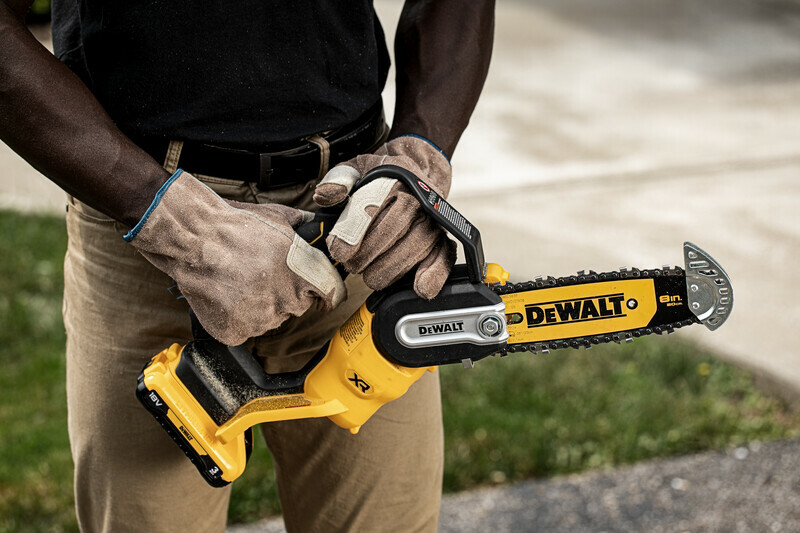 DeWALT DCMPS520P1 18V (1x5Ah) aku prořezávací pila Obrázek