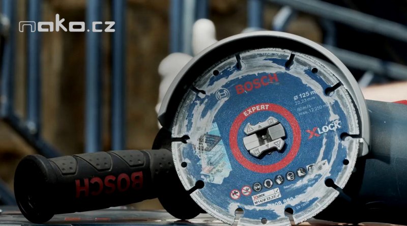 BOSCH Expert 125mm DIA kotouč na kov Diamond Metal Wheel X-LOCK Obrázek