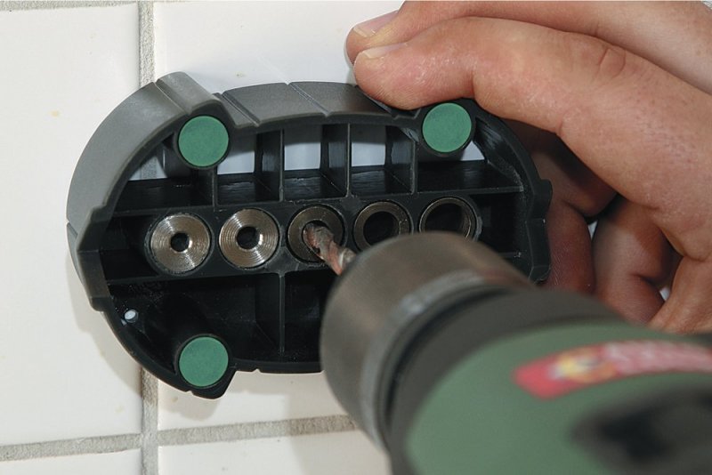 WOLFCRAFT 4685000 mobilní vrtací pomůcka Accumobil Obrázek