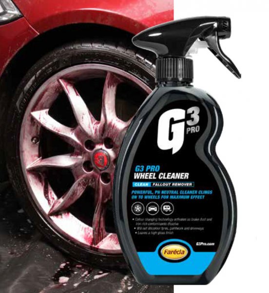 FARÉCLA G3 PRO WHEEL CLEANER čistič kol 500ml Clean 7209 Obrázek