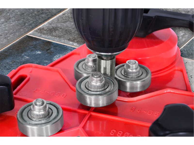 EXTOL PREMIUM 8801974 vodící šablona na korunky a vrtáky 4-83mm Obrázek