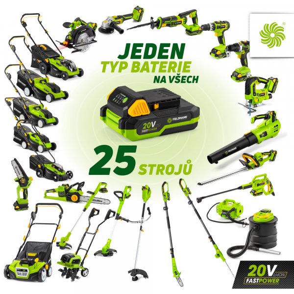 FIELDMANN FDUZ 79100 rychlonabíječka FAST POWER 20V 50004602 Obrázek