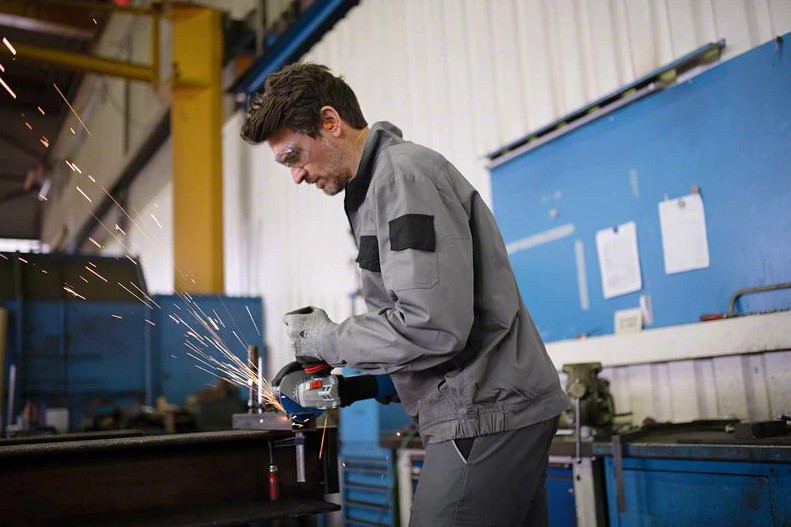 BOSCH GWS 14-125 S (s regulací) úhlová bruska (1400W/125mm) Obrázek