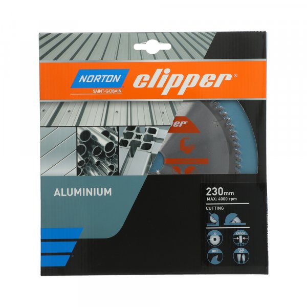 NORTON clipper 230x30mm 80z TCGneg pilový kotouč na hliník Obrázek