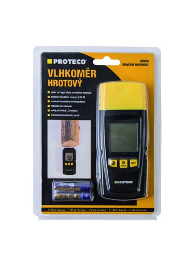 PROTECO 10.05-VH-01 vlhkoměr hrotový na dřevo Obrázek