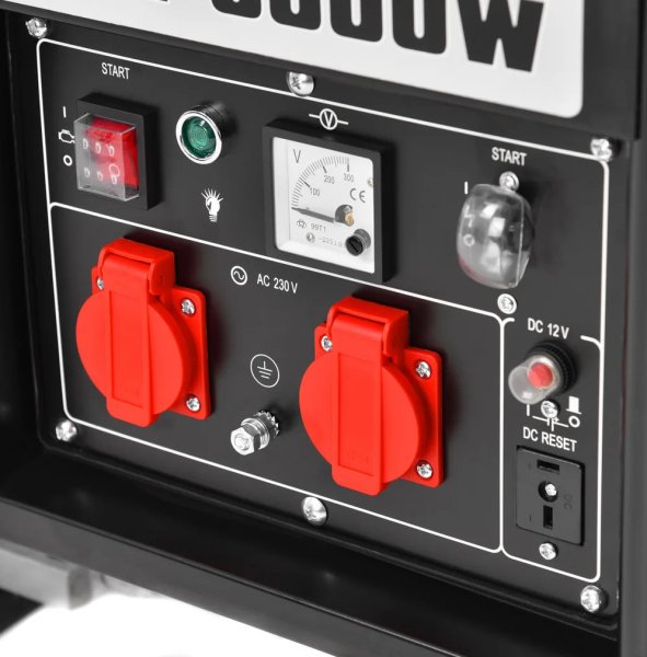 HECHT GG 3300 benzínová elektrocentrála 3000W Obrázek