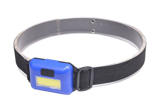 SOLIGHT WH26 čelová LED COB svítilna, 3W, modrá Obrázek