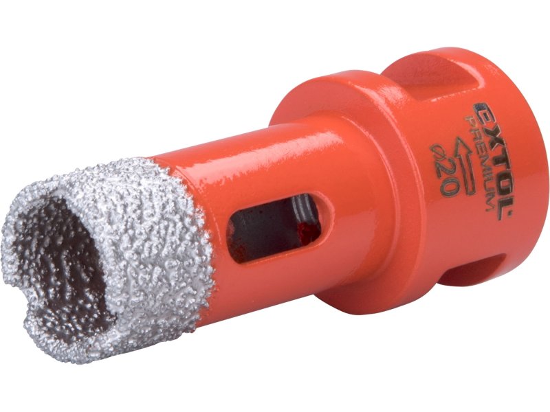 EXTOL PREMIUM 8801866 diamantová vykružovací korunka pr.20mm M14 Obrázek